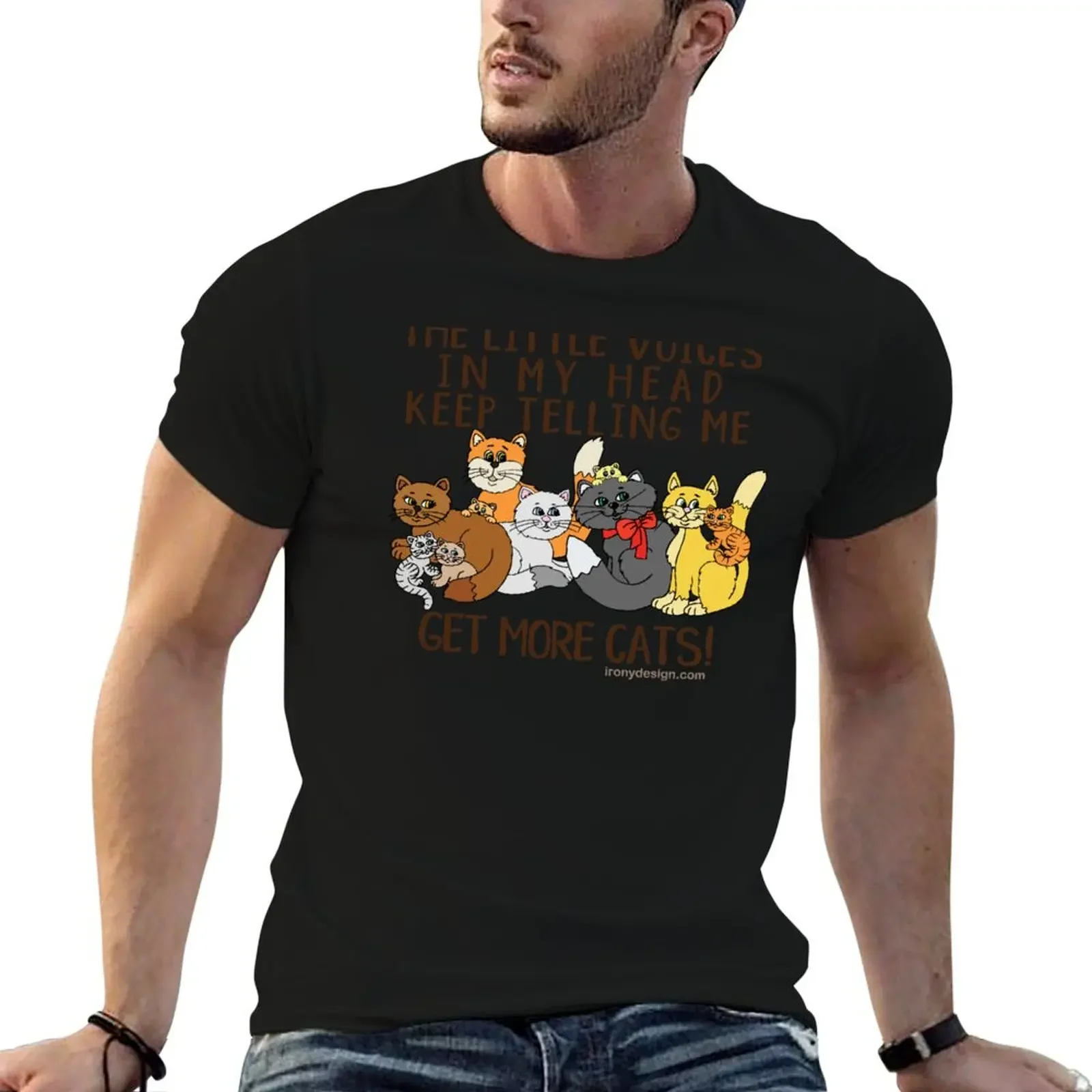 Get More Cats Funny Saying T-Shirt new gifts and t-shirts summer tops aesthetic clothes men workout shirt
Get More Cats Funny Saying T-Shirt new gifts and t-shirts summer tops aesthetic clothes men workout shirt