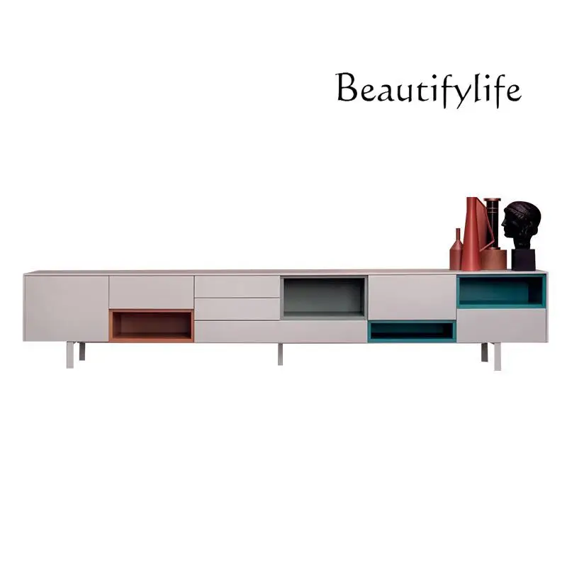 Italian TV cabinet, minimalist light luxury floor cabinet, simple Nordic bright paint, Hong Kong-style living room cabinet
Italian TV cabinet, minimalist light luxury floor cabinet, simple Nordic bright paint, Hong Kong-style living room cabinet