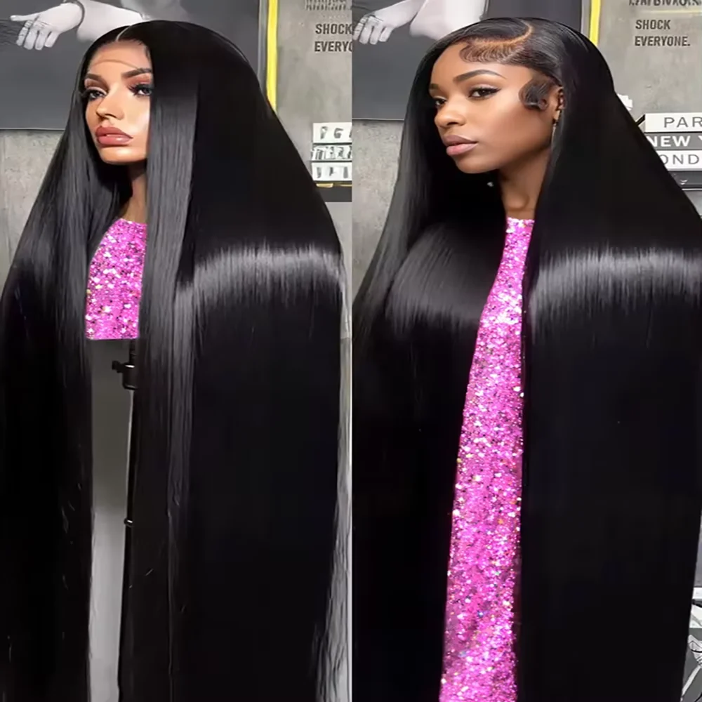 46 Inch Bone Straight Lace Front Wigs human hair 13x4 13x6 HD Transparent 200 Density Lace Frontal Human Hair Wigs for Women
46 Inch Bone Straight Lace Front Wigs human hair 13x4 13x6 HD Transparent 200 Density Lace Frontal Human Hair Wigs for Women