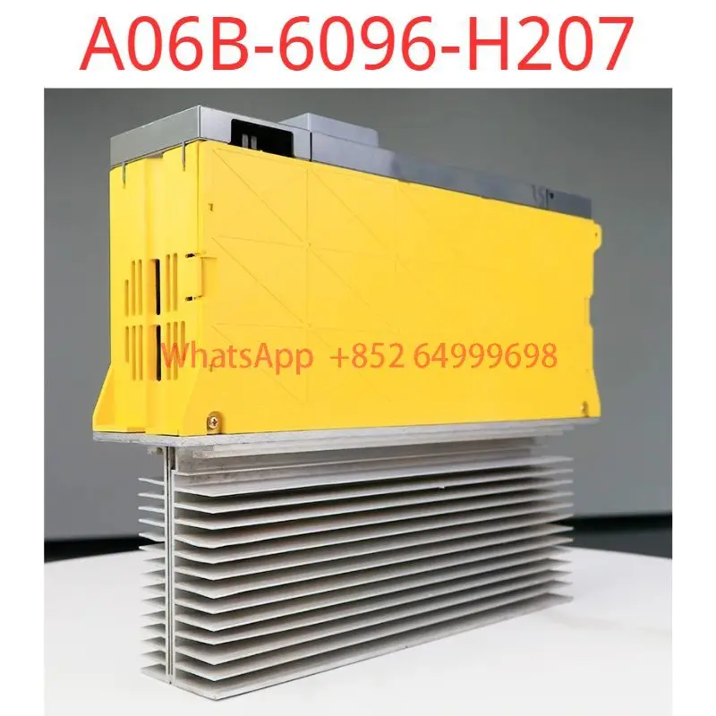 Second-hand test OK A06B-6096-H207 Servo Amplifier of CNC Machine System Controller
Second-hand test OK A06B-6096-H207 Servo Amplifier of CNC Machine System Controller