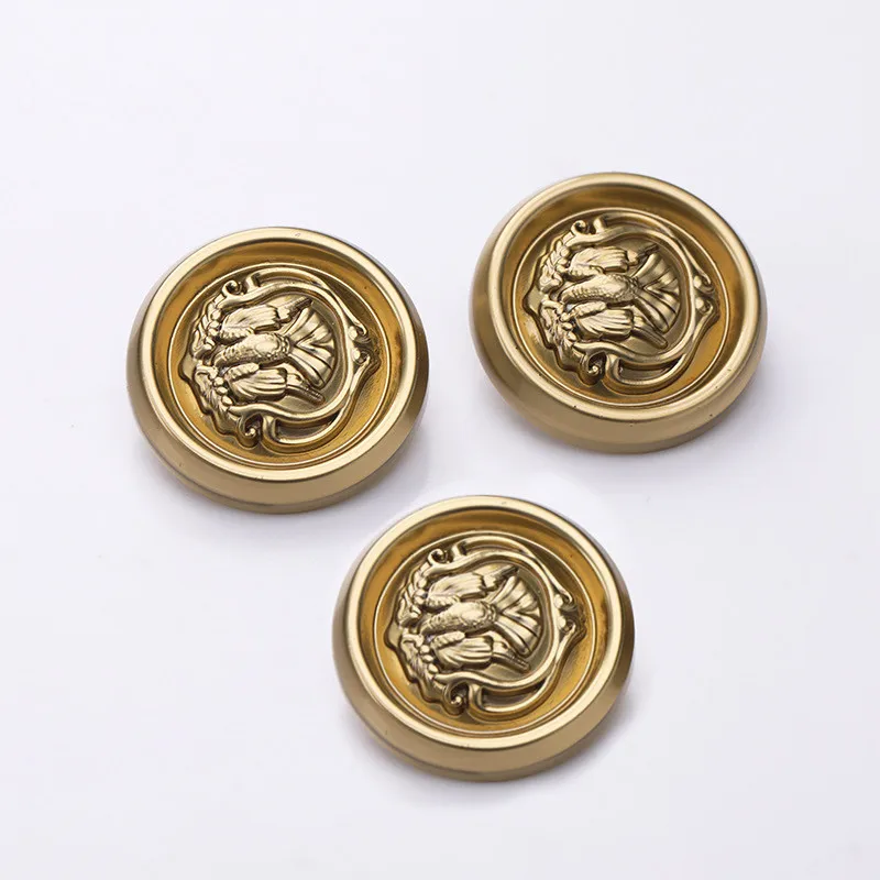 10PCS Of Eagle Metal Buttons Vintage Suit Jacket Knit Sweater Coat Buckle Round Decorated Buttons
10PCS Of Eagle Metal Buttons Vintage Suit Jacket Knit Sweater Coat Buckle Round Decorated Buttons