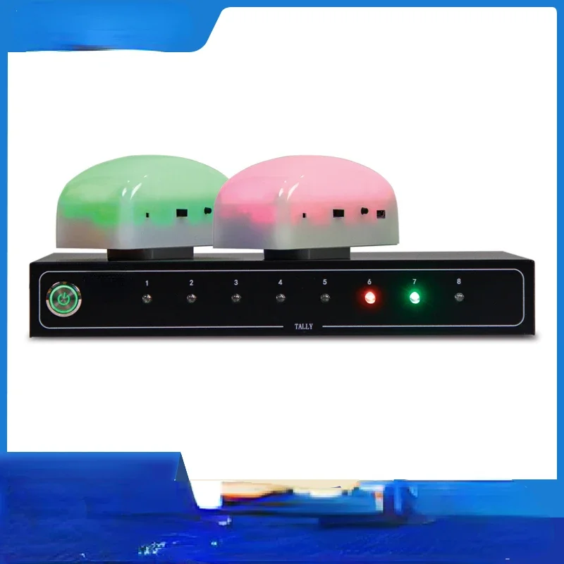 Applicable to Wireless Tally Caustion Light Wifeless Tally Support Red Light Green Light Prompt Transmission Distance 350 M
Applicable to Wireless Tally Caustion Light Wifeless Tally Support Red Light Green Light Prompt Transmission Distance 350 M
