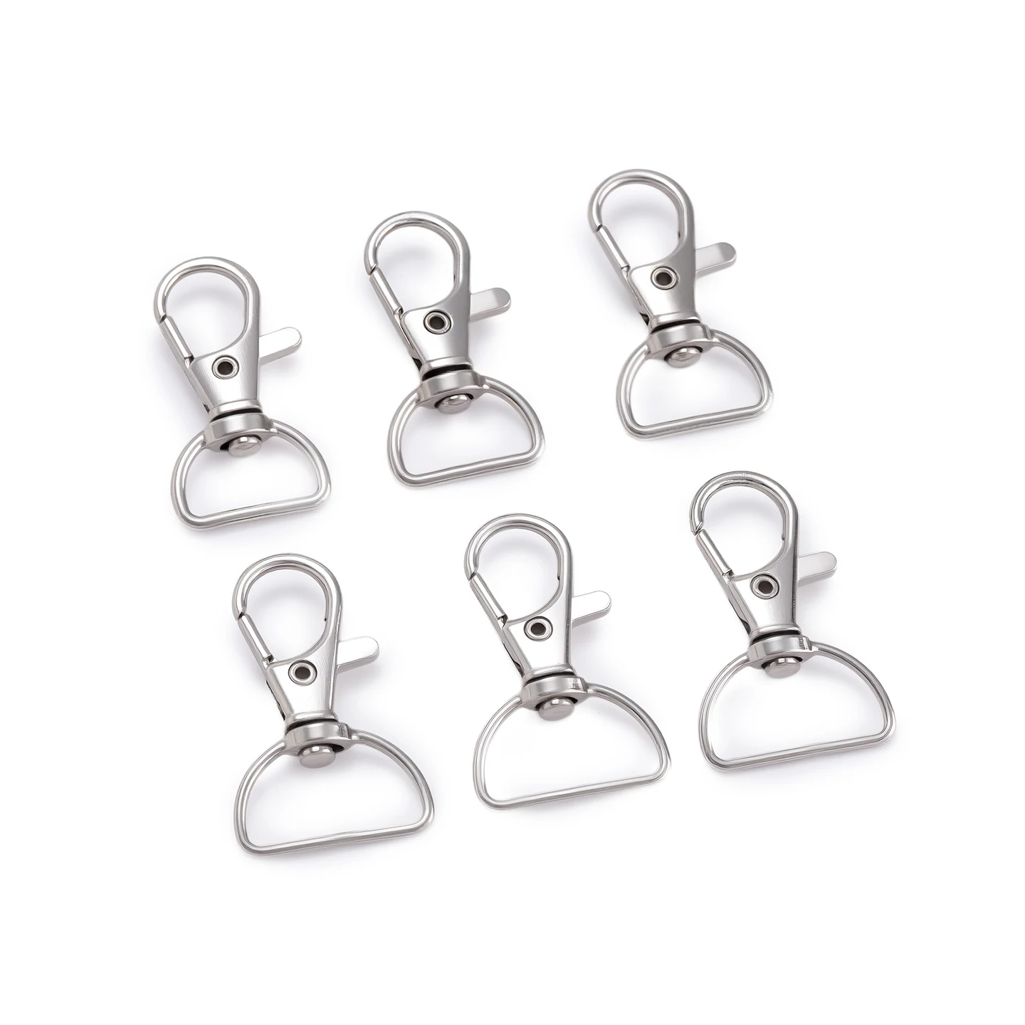 5pcs Swivel Clasps Lanyard Snap Hooks Key Chain Clip Hook Metal Lobster Claw Clasp for Keychain Sewing Jewelry DIY Crafts
5pcs Swivel Clasps Lanyard Snap Hooks Key Chain Clip Hook Metal Lobster Claw Clasp for Keychain Sewing Jewelry DIY Crafts