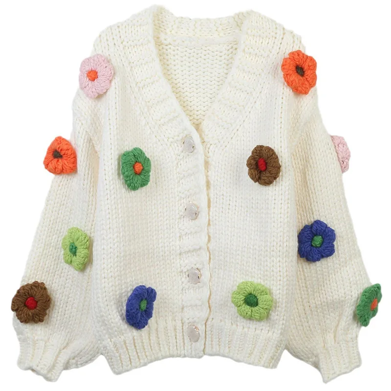 Праздничный богемный свободный вязаный кардиган ручной работы с цветком, осень-зима 2022, новый женский свитер с v-образным вырезом и длинными рукавами
Праздничный богемный свободный вязаный кардиган ручной работы с цветком, осень-зима 2022, новый женский свитер с v-образным вырезом и длинными рукавами