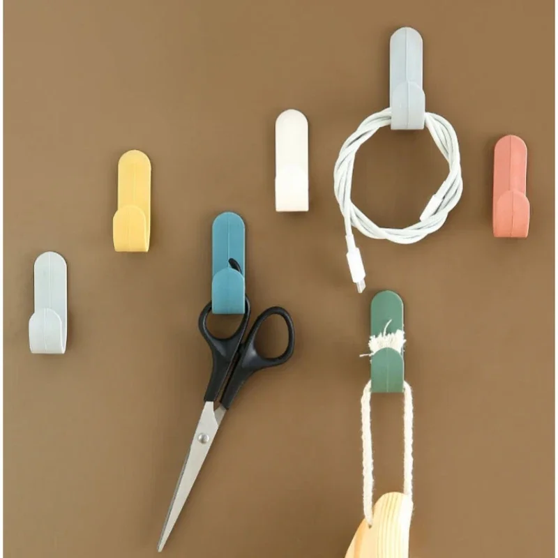 J-shaped self-adhesive hook Plastic door wall hangers candy color strong hook for kitchen bathroom bedroom hallway
J-shaped self-adhesive hook Plastic door wall hangers candy color strong hook for kitchen bathroom bedroom hallway