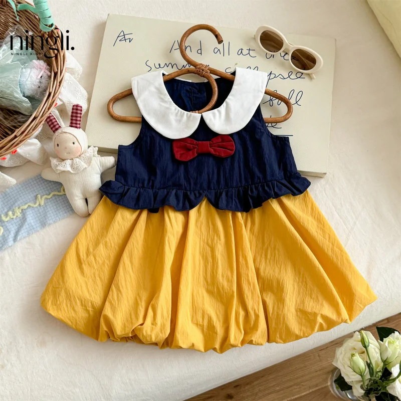 Girls' Princess Dress Summer New Children's Stylish PerformancejkFloral Puff Sleeve Tank Dress
Girls' Princess Dress Summer New Children's Stylish PerformancejkFloral Puff Sleeve Tank Dress