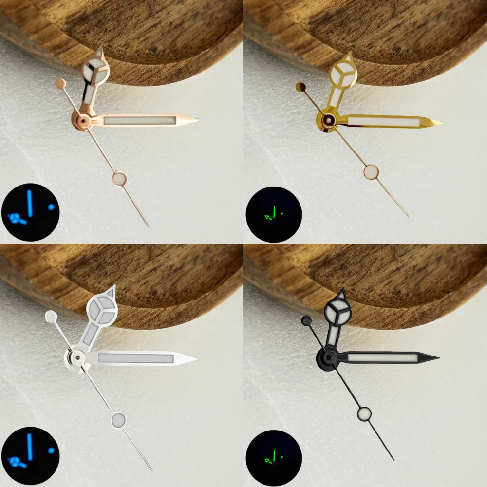 GMOGAR Silver Gold Watch Hands Blue Green Luminous Hands for Seko NH35 NH36 NH72 NH38 NH70 Automatic Movement Watch Accessories
GMOGAR Silver Gold Watch Hands Blue Green Luminous Hands for Seko NH35 NH36 NH72 NH38 NH70 Automatic Movement Watch Accessories
