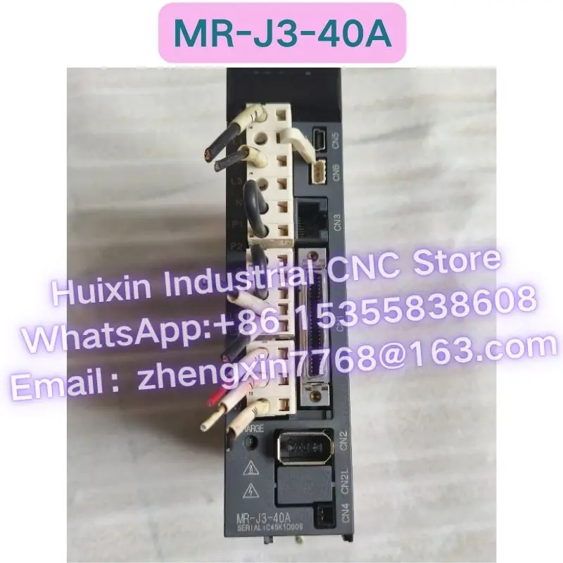 Used Servo Drive MR-J3-40A MR J3 40A Normal Function Tested OK Fast delivery
Used Servo Drive MR-J3-40A MR J3 40A Normal Function Tested OK Fast delivery