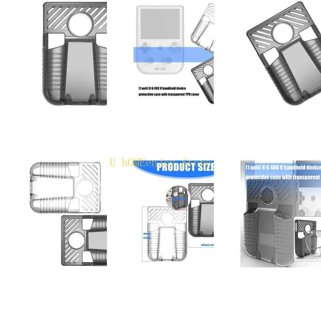B0KF чехол для игровой консоли, защитный чехол для RG406V, противоударный корпус, гибкий корпус с вентиляционным отверстием
B0KF чехол для игровой консоли, защитный чехол для RG406V, противоударный корпус, гибкий корпус с вентиляционным отверстием