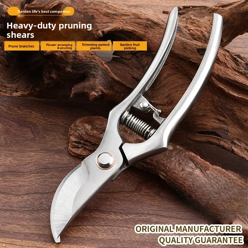 Integrated Casting Steel Handle Scissors Gardening Branches Fruit Trees Pruning Branches Gardening Flowers Coarse Branch Scissor
Integrated Casting Steel Handle Scissors Gardening Branches Fruit Trees Pruning Branches Gardening Flowers Coarse Branch Scissor