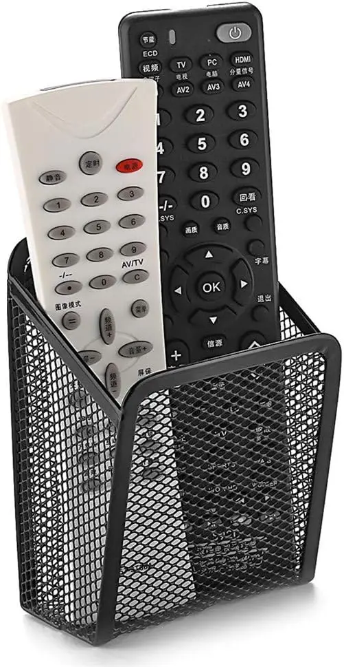 Wall Mount Metal Remote & Phone Holder Media Organizer Box
Wall Mount Metal Remote & Phone Holder Media Organizer Box