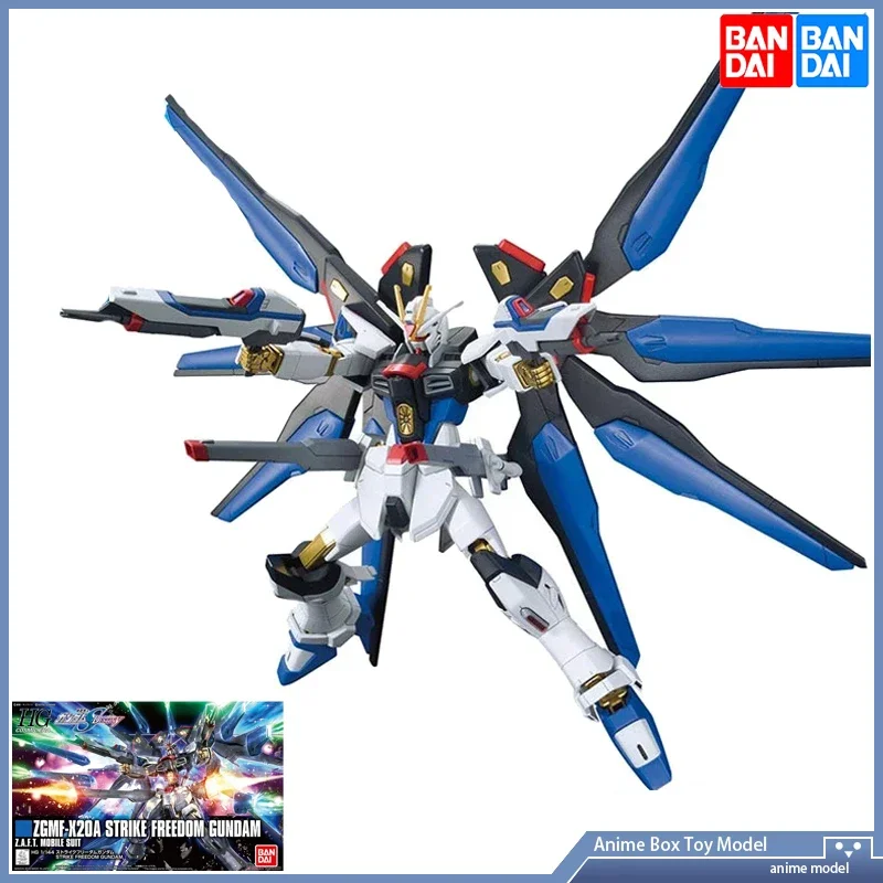 Gundam BANDAI HG 1/144 ZGMF-X10A STRIKE FREEDOM GUNDAM Сборочная модель Комплект экшн-игрушки Фигурки Аниме Праздничный подарок для детей
Gundam BANDAI HG 1/144 ZGMF-X10A STRIKE FREEDOM GUNDAM Сборочная модель Комплект экшн-игрушки Фигурки Аниме Праздничный подарок для детей