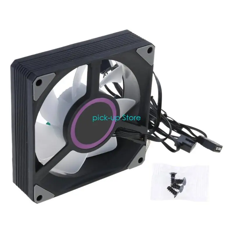 90mm PWM Case Fan With ARGB LED Lights Efficient Perfect For Gaming Desktop CPU Air Cooling Quiet For PC Case 9CM 9025 Fan
90mm PWM Case Fan With ARGB LED Lights Efficient Perfect For Gaming Desktop CPU Air Cooling Quiet For PC Case 9CM 9025 Fan