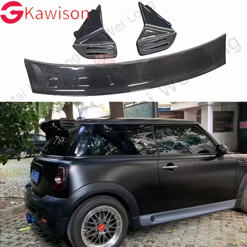 R56 JCW стиль Carbon Fiber Roof Spoiler для Mini Cooper Ver.2.11/2.12 2001-2008 лет автомобильные аксессуары спойлер крыло
R56 JCW стиль Carbon Fiber Roof Spoiler для Mini Cooper Ver.2.11/2.12 2001-2008 лет автомобильные аксессуары спойлер крыло