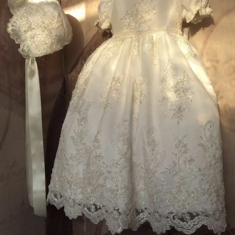 Hot Sale Princess Baby Girl Baptism Dress Christening Gown Embroidered Lace Newborn 1 Year Birthday Party Gown 0-24 Months
Hot Sale Princess Baby Girl Baptism Dress Christening Gown Embroidered Lace Newborn 1 Year Birthday Party Gown 0-24 Months