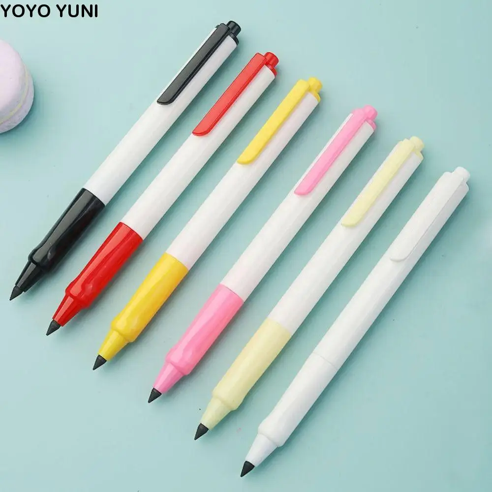 Красочный стираемый неограниченный карандаш без заточки HB Press Карандаш Школьные принадлежности 0,35 мм Карандаш для эскизов Студент
Красочный стираемый неограниченный карандаш без заточки HB Press Карандаш Школьные принадлежности 0,35 мм Карандаш для эскизов Студент