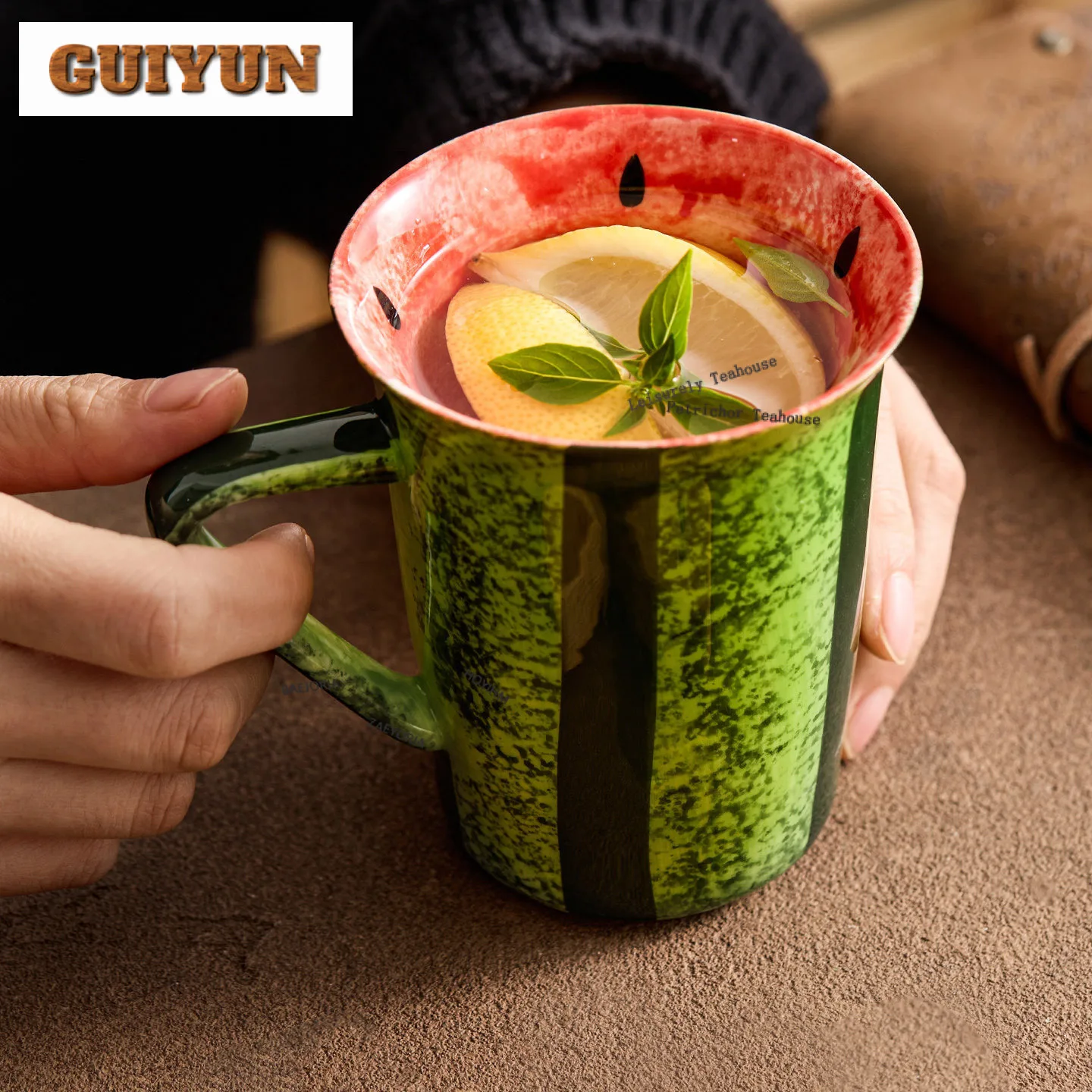 300ml Hand-painted Watermelon Cola Mug Beer Mug Breakfast Cup Bubble Teacup Cold Hot Water Jug Household Tea Items Collection
300ml Hand-painted Watermelon Cola Mug Beer Mug Breakfast Cup Bubble Teacup Cold Hot Water Jug Household Tea Items Collection