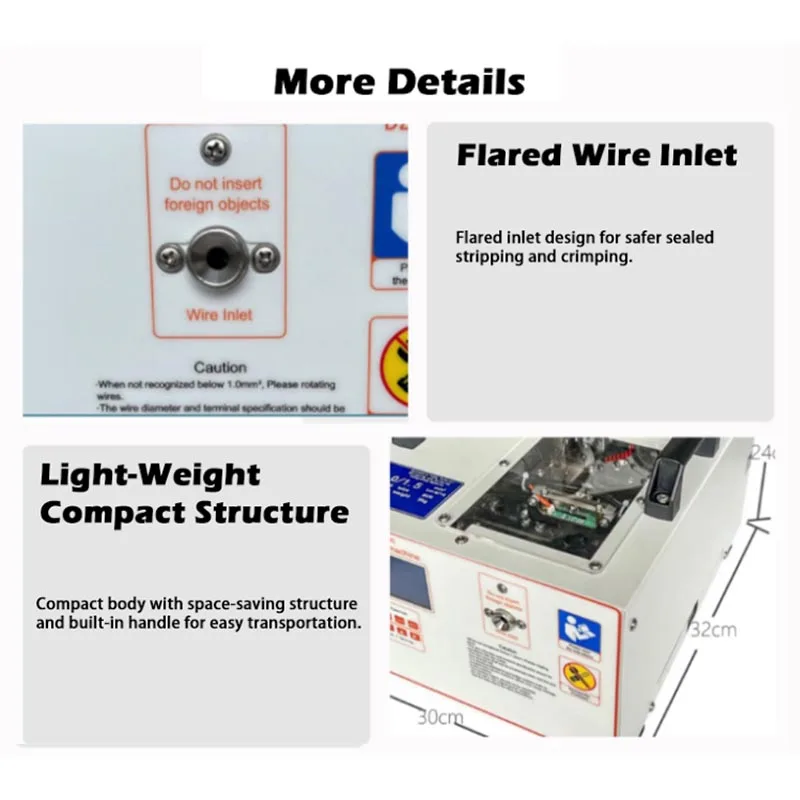 Small Cable Terminal Crimping Machine Applicable Wires Within 16mm Portable Industrial Wire Pressing Machinery
Small Cable Terminal Crimping Machine Applicable Wires Within 16mm Portable Industrial Wire Pressing Machinery
