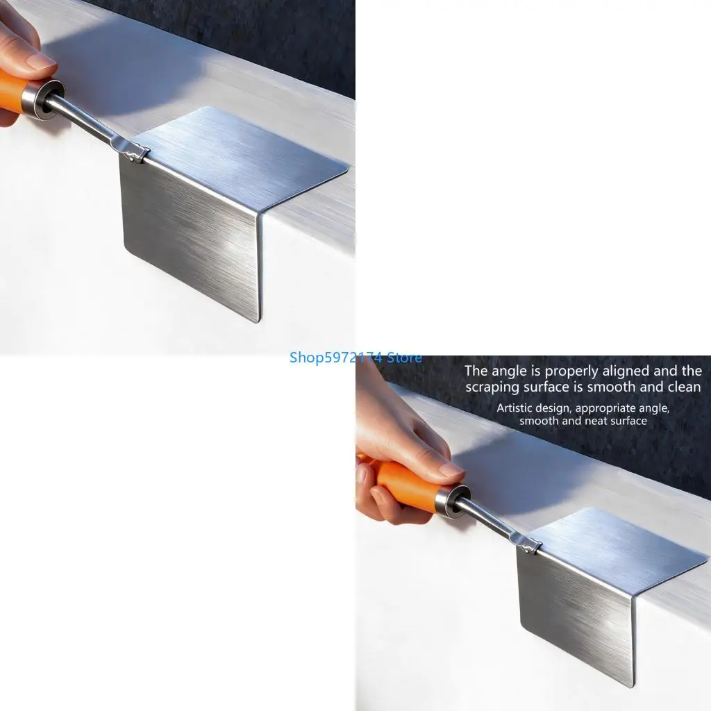 Y3NB Precise Steel 90°External/Internal Corner Trowel Featuring Rust Resistance for Professional Projects
