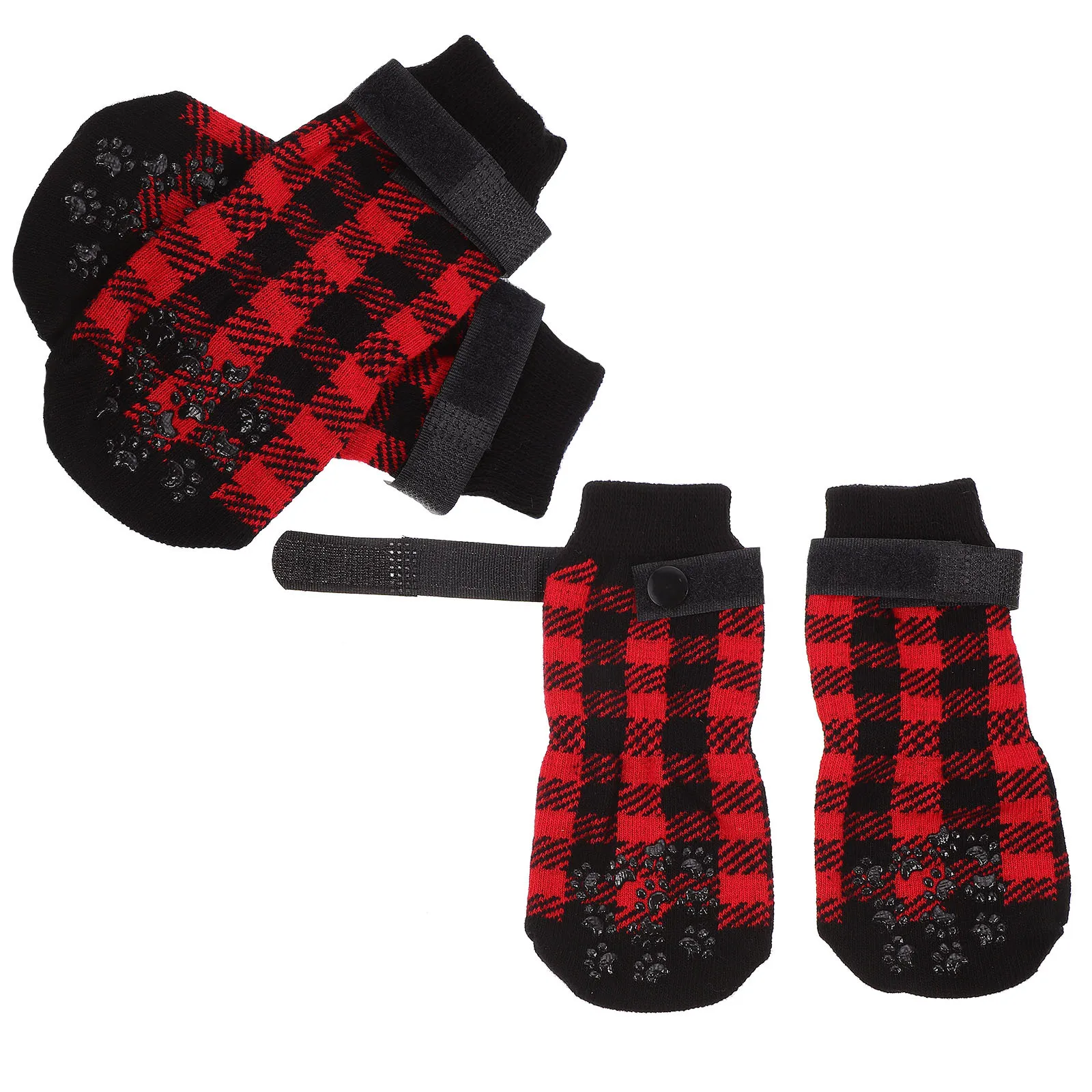 4Pcs Pet Socks Premium Cotton Dog Foot Socks Non-Slip Design for Indoor Outdoor Use Cute Christmas Themed Pet Footwear
4Pcs Pet Socks Premium Cotton Dog Foot Socks Non-Slip Design for Indoor Outdoor Use Cute Christmas Themed Pet Footwear