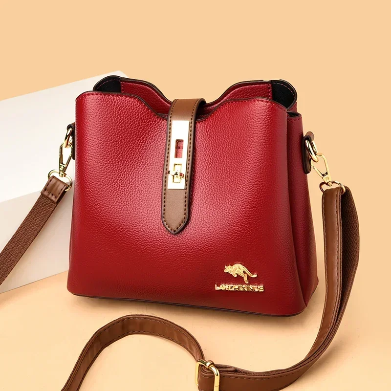 High-quality Large Capacity PU New Classic Women's Shoulder Bags 2024 Fashion Concise Light Luxury Versatile Style Crossbody Bag
High-quality Large Capacity PU New Classic Women's Shoulder Bags 2024 Fashion Concise Light Luxury Versatile Style Crossbody Bag