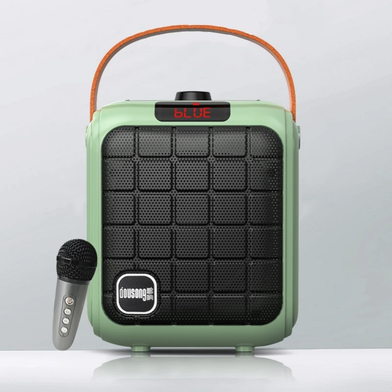 D99 Wireless Karaoke Bluetooth Speaker Outdoor Singing Audio Portable High-power and High-volume TF Card /U Disk Player with Mic
D99 Wireless Karaoke Bluetooth Speaker Outdoor Singing Audio Portable High-power and High-volume TF Card /U Disk Player with Mic