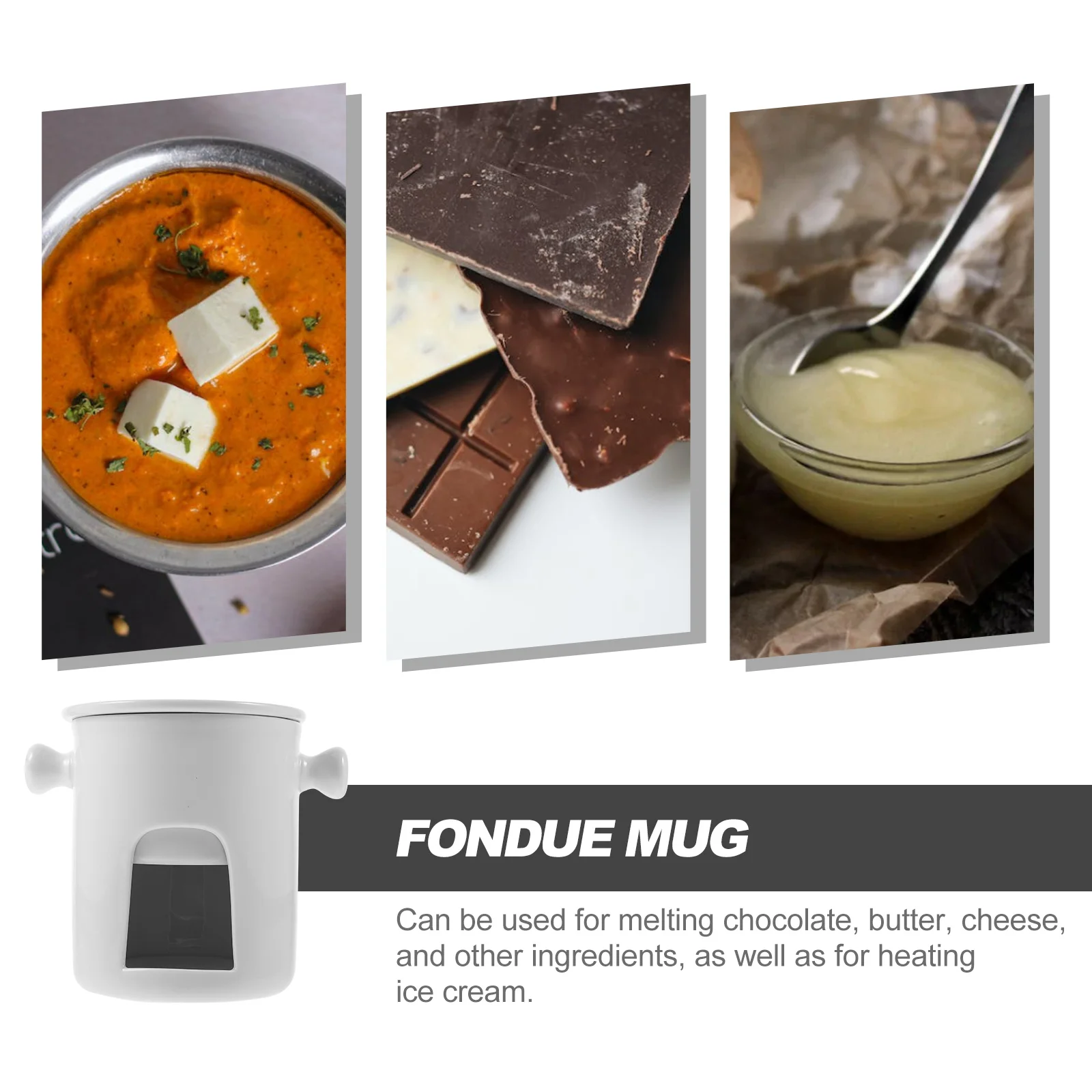 Chocolate Melting Stove Ceramic Melting Fondue Pot Butter Cheese Warmer Compact Pot Multifunctional Kitchen Tool
Chocolate Melting Stove Ceramic Melting Fondue Pot Butter Cheese Warmer Compact Pot Multifunctional Kitchen Tool