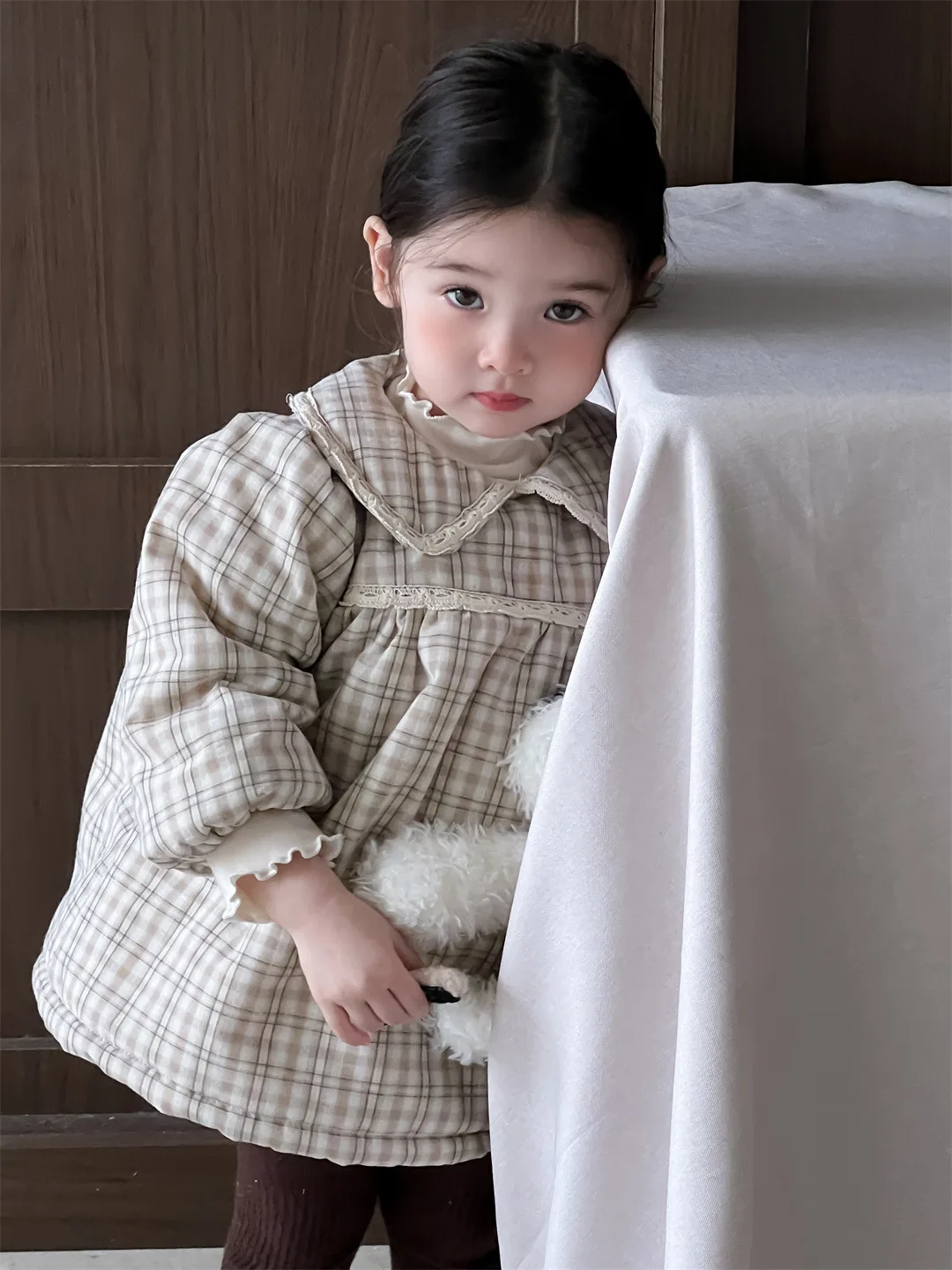 2024 Winter New Baby Girl Long Sleeve Fleece Dress Infant Girls Warm Plaid Dress Plus Velvet Thick Toddler Lapel Casual Dress
2024 Winter New Baby Girl Long Sleeve Fleece Dress Infant Girls Warm Plaid Dress Plus Velvet Thick Toddler Lapel Casual Dress