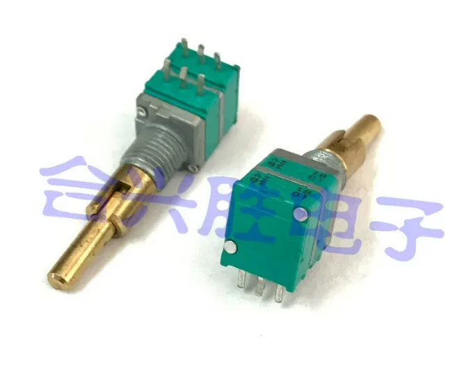 5PCS ALPS Double Axis Dual Channel Precision Potentiometer RK097 B10K for Amplifier Car Audio Navigation Volume Control Japan