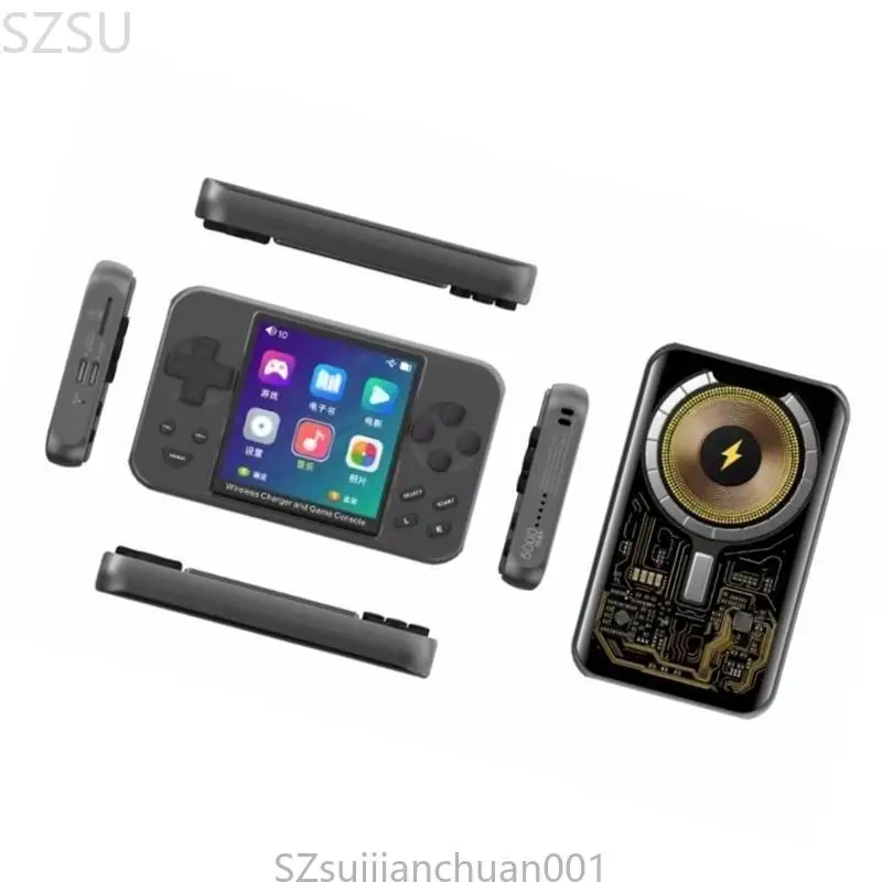 SZSU Full Metal Body Retro Gaming System Handheld Game Console Portable Game Machine Built-in 6000 Game Support 15W Charging
SZSU Full Metal Body Retro Gaming System Handheld Game Console Portable Game Machine Built-in 6000 Game Support 15W Charging
