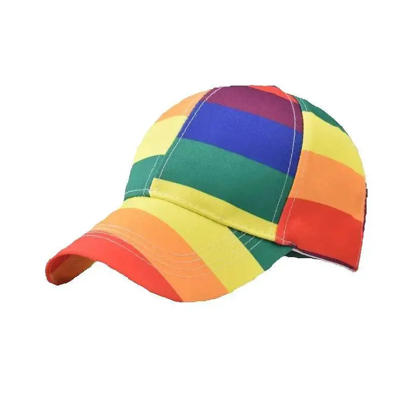 New Cotton Colorful Graffiti Bright Color Rainbow Baseball Outdoor Striped Duckbill Cap
New Cotton Colorful Graffiti Bright Color Rainbow Baseball Outdoor Striped Duckbill Cap