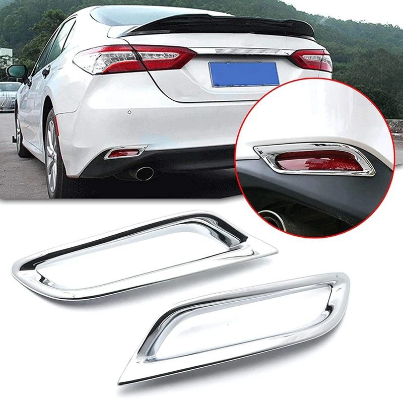 Car ABS Chrome Rear Fog Lamp Decorative Frame Fog Lights Cover Trim For Toyota Camry 2018-2020
Car ABS Chrome Rear Fog Lamp Decorative Frame Fog Lights Cover Trim For Toyota Camry 2018-2020