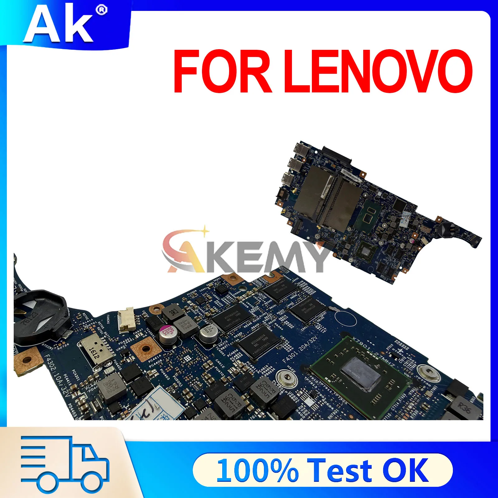 14288-1 Mainboard For LENOVO K41-80 Laptop Motherboard i5 i7 6th Gen CPU with GPU 100% Tested OK
14288-1 Mainboard For LENOVO K41-80 Laptop Motherboard i5 i7 6th Gen CPU with GPU 100% Tested OK