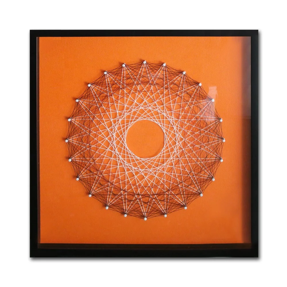 Modern Artwork Decor Hotel 3D Nail And String Wall Art Orange Carton Or Wooden Crate 5 Pieces For Home Decor, Hotel
Modern Artwork Decor Hotel 3D Nail And String Wall Art Orange Carton Or Wooden Crate 5 Pieces For Home Decor, Hotel