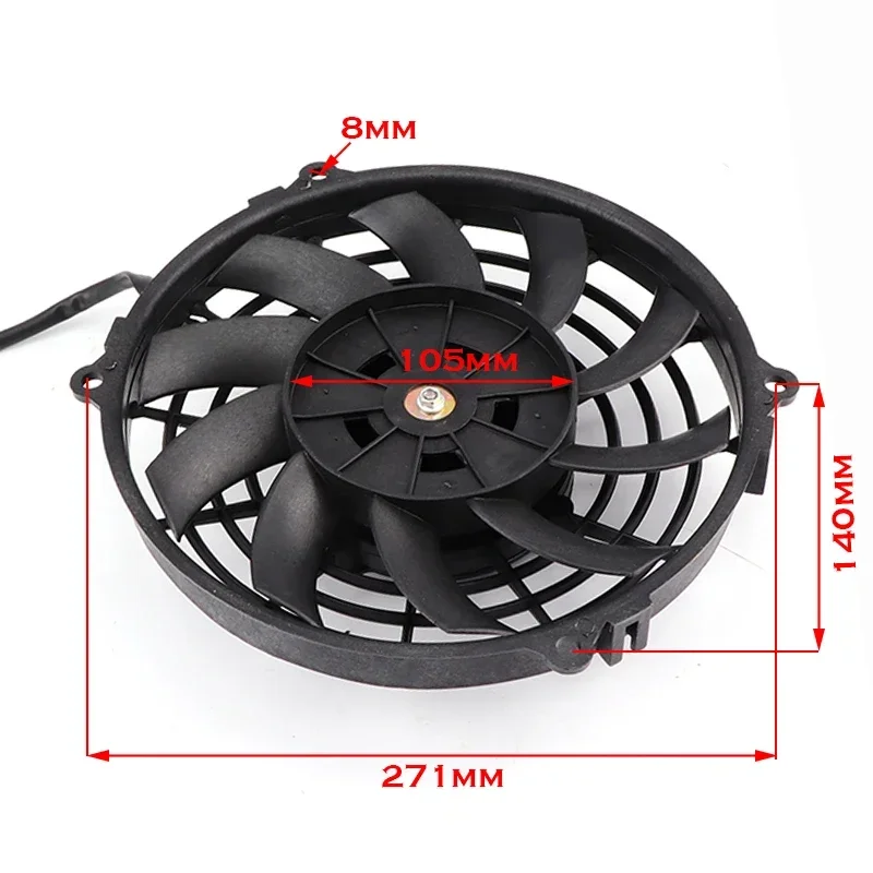 9 Inch Universal 12V Slim Reversible Black Blade Electric Cooling Radiator Car Fan Mount Kit
9 Inch Universal 12V Slim Reversible Black Blade Electric Cooling Radiator Car Fan Mount Kit