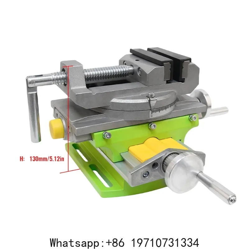 3-inch Cross Slide Vise, 2-Way Benchtop Drill Press Clamp, Portable Cross Sliding Flat Vise for Drilling Milling Machine
3-inch Cross Slide Vise, 2-Way Benchtop Drill Press Clamp, Portable Cross Sliding Flat Vise for Drilling Milling Machine