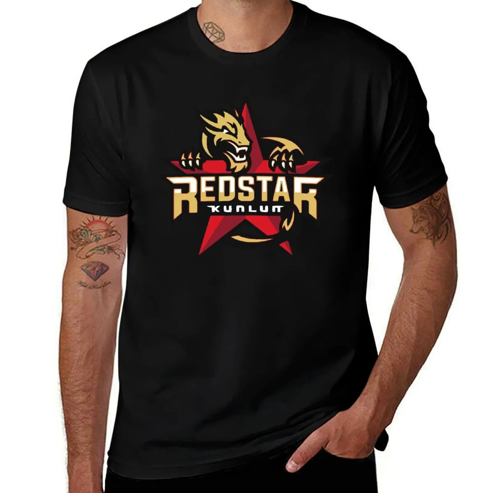 HC Kunlun Red Star T-Shirt t shirt man cotton g man t shirts for men cotton t shirts man 100% T-Shirt
HC Kunlun Red Star T-Shirt t shirt man cotton g man t shirts for men cotton t shirts man 100% T-Shirt