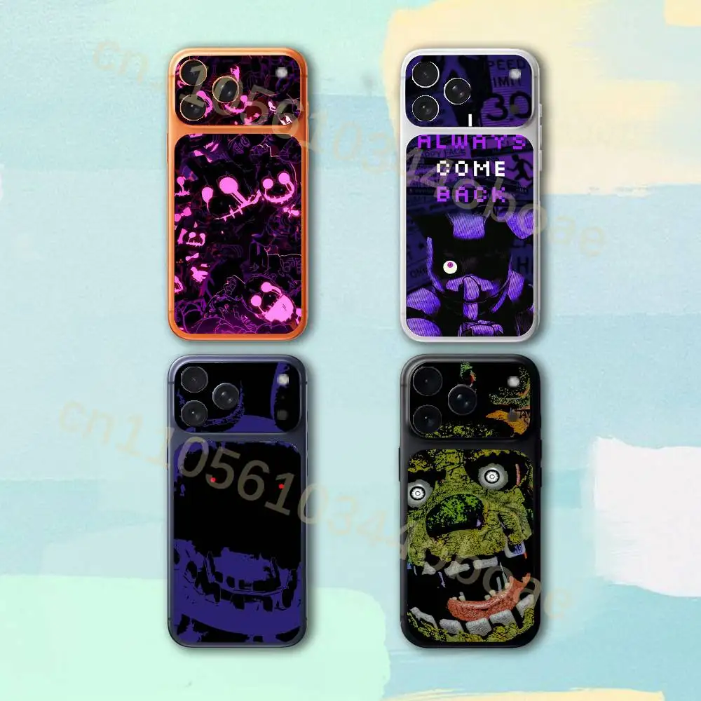 Five N-Night At F-Freddy For iPhone 17pro,17pro max Carmere and Back Cover Decal Wrap Skin Colorful Rear Protective Sticker Film
Five N-Night At F-Freddy For iPhone 17pro,17pro max Carmere and Back Cover Decal Wrap Skin Colorful Rear Protective Sticker Film