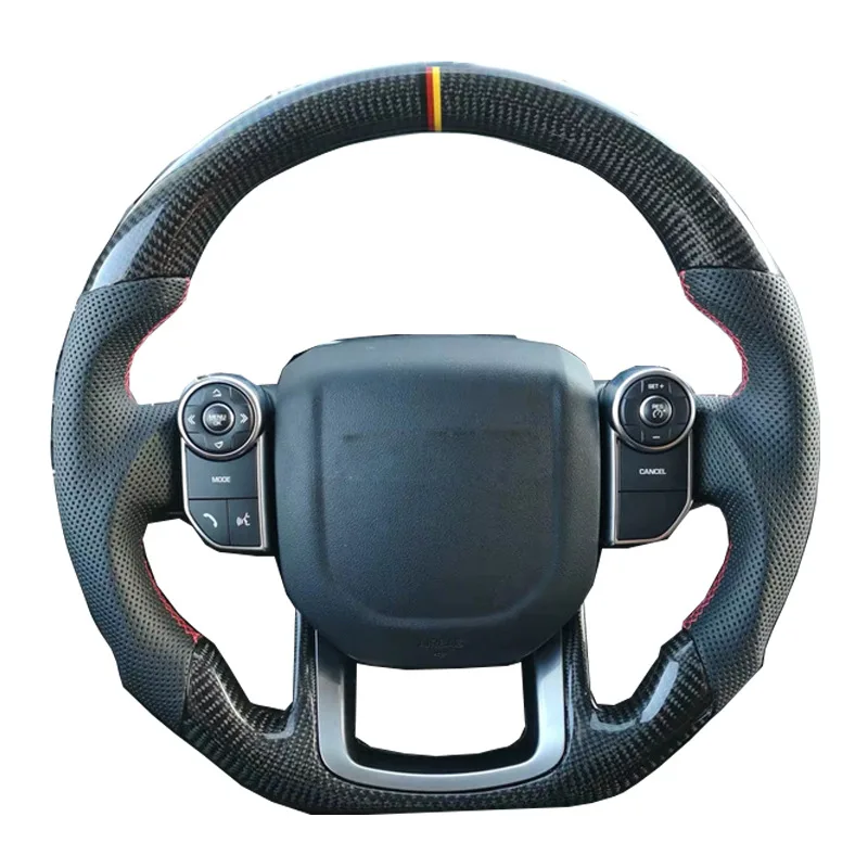 Suitable for Range Rover Evoque Discovery 4 Freelander Sport carbon fiber steering wheel modification
Suitable for Range Rover Evoque Discovery 4 Freelander Sport carbon fiber steering wheel modification