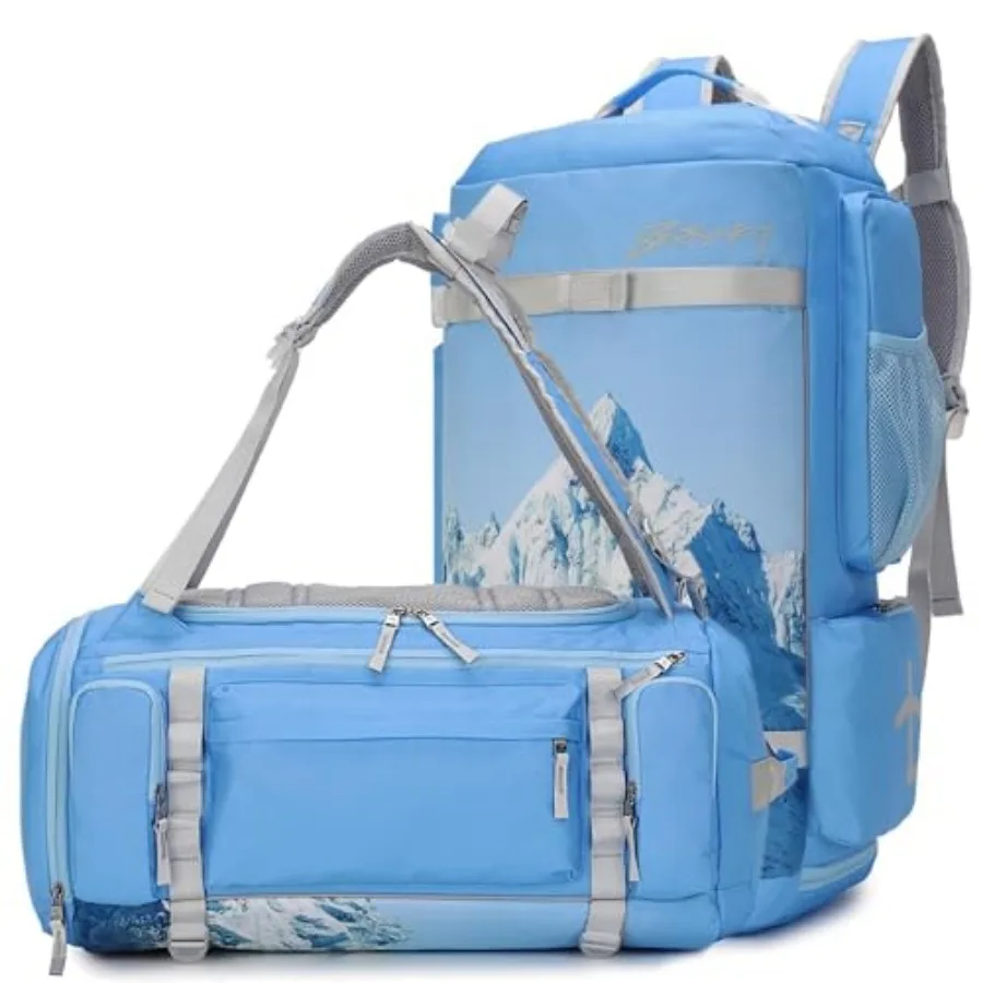BE SMART 2 in 1 Convertible Gym Duffel Bags with Shoes Compartment - 40L Waterproof Extra Large Workout Backpack for Gym Men, H
BE SMART 2 in 1 Convertible Gym Duffel Bags with Shoes Compartment - 40L Waterproof Extra Large Workout Backpack for Gym Men, H