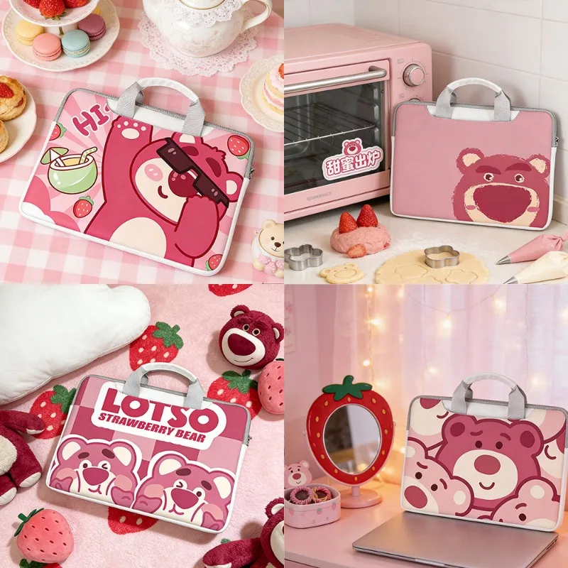 Anime Peripheral Disney Strawberry Bear Laptop Bag Shoulder Handbag 12/13/14/15/16 Inch Apple Dell Huawei Cartoon Holiday Gift
Anime Peripheral Disney Strawberry Bear Laptop Bag Shoulder Handbag 12/13/14/15/16 Inch Apple Dell Huawei Cartoon Holiday Gift