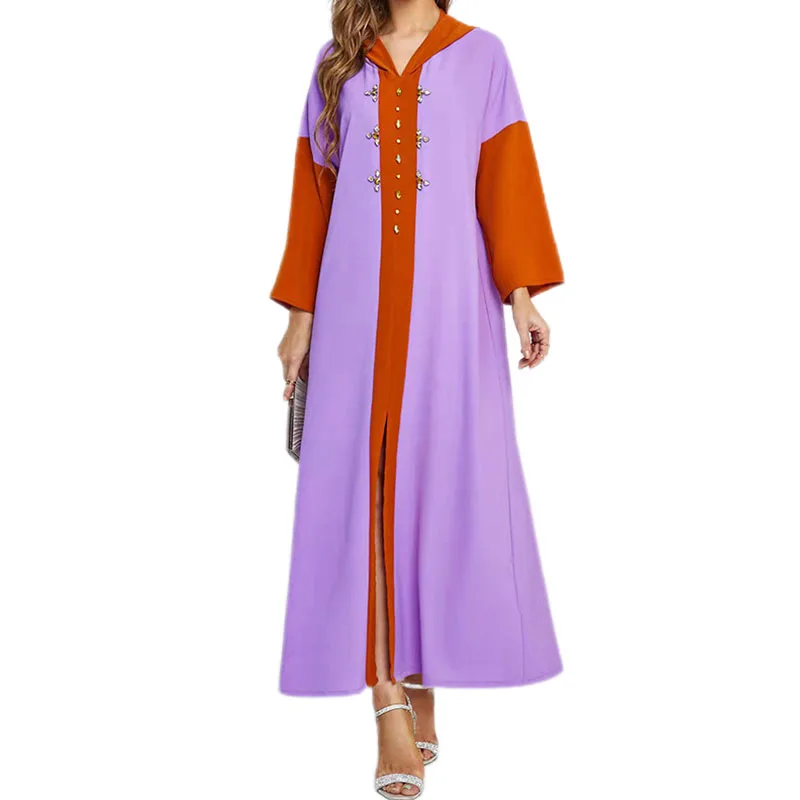 Марокканская Джеллаба Мусульманские женщины Абая Длинные платья макси Ид Мубарак Турция Кафтан Исламский арабский халат Рамадан Вечеринка Джалабия Кафтан
Марокканская Джеллаба Мусульманские женщины Абая Длинные платья макси Ид Мубарак Турция Кафтан Исламский арабский халат Рамадан Вечеринка Джалабия Кафтан