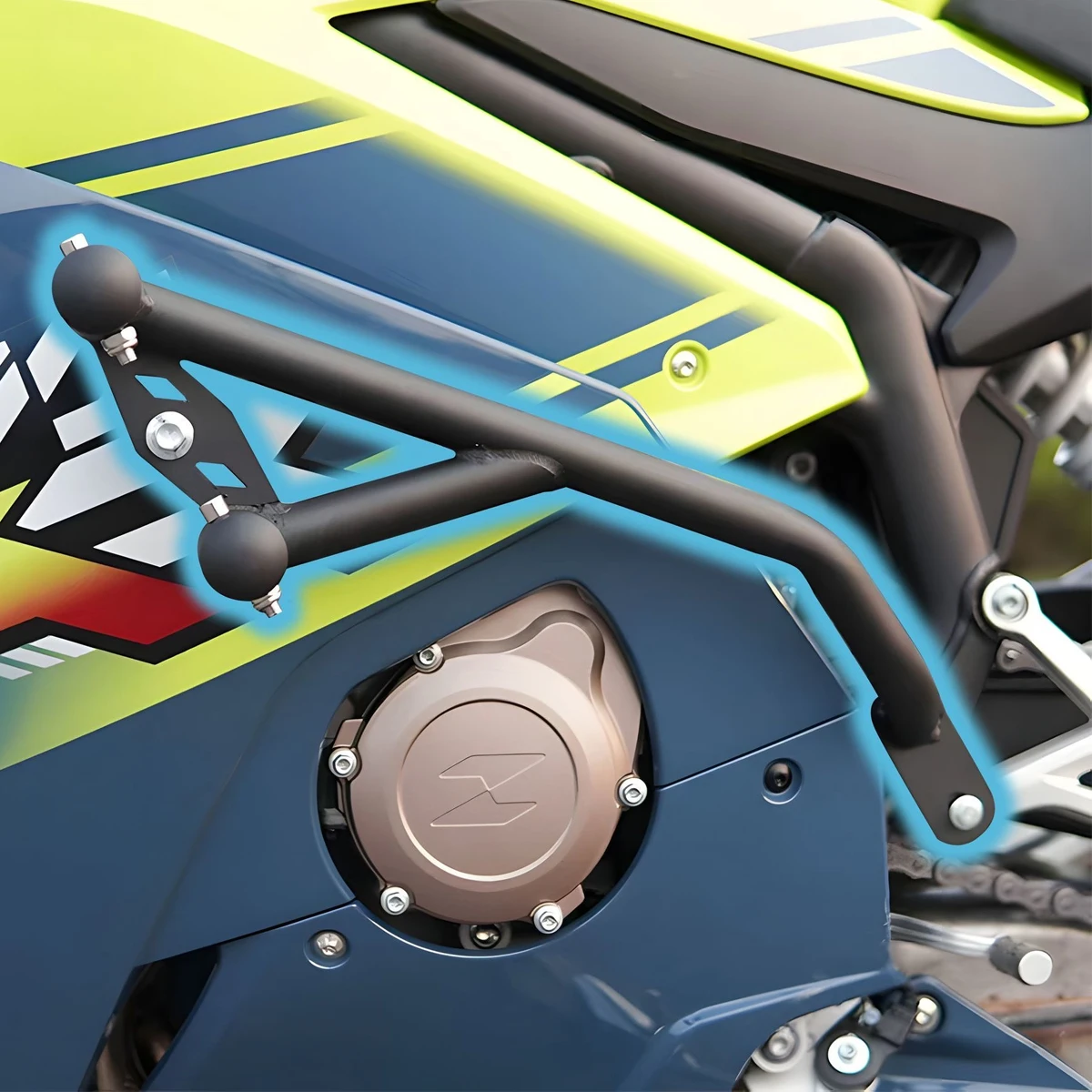 Fit For ZXJC ZXMOTO 500RR ZX500RR Motorcycle bumper aluminum alloy double spring head anti fall protection rod
Fit For ZXJC ZXMOTO 500RR ZX500RR Motorcycle bumper aluminum alloy double spring head anti fall protection rod