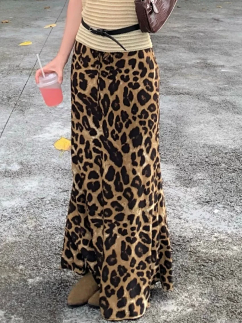 Alien Kitty 2026 New Summer Maxi Skirts Leopard Women High Waist Vintage OL Camping Slim Mermaid Sexy Office Lady Mujer Bodycon
Alien Kitty 2026 New Summer Maxi Skirts Leopard Women High Waist Vintage OL Camping Slim Mermaid Sexy Office Lady Mujer Bodycon