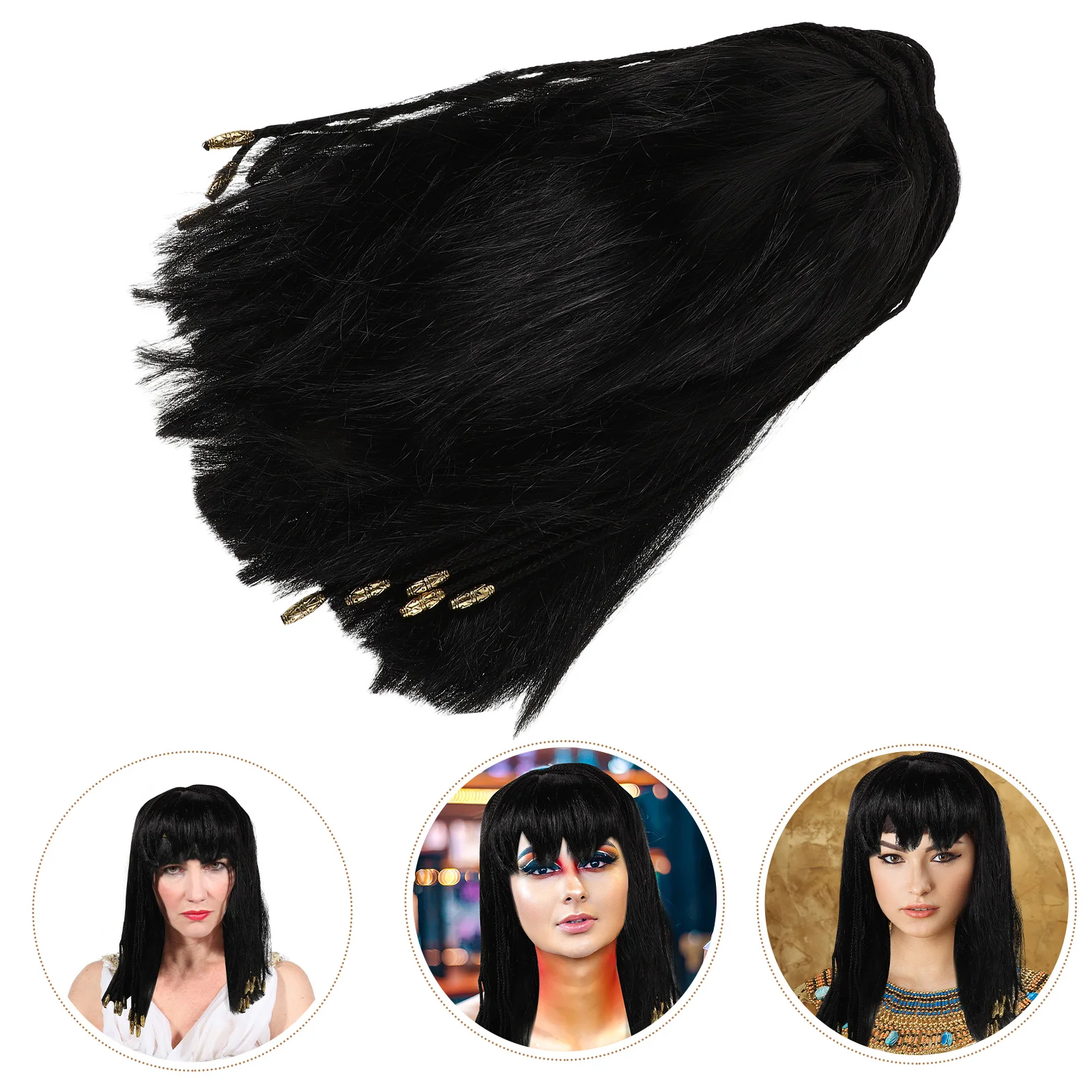 Fashionable Cosplay For Women Party Egyptian For Women Decorative Masquerade Fake Hair For Holiday Hair
Fashionable Cosplay For Women Party Egyptian For Women Decorative Masquerade Fake Hair For Holiday Hair