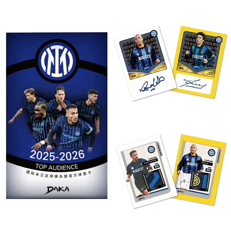 2025-26 DAKA Season Inter Football Club TOP AUDIENCE Series Official Star Card
2025-26 DAKA Season Inter Football Club TOP AUDIENCE Series Official Star Card
