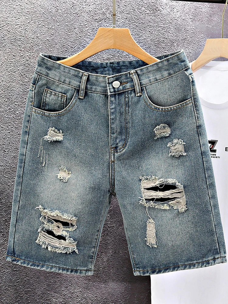 Летние тонкие джинсовые шорты для мужчин, модные брендовые новинки 2024 года, повседневные шорты-бриджи, молодежные свободные прямые джинсы
Летние тонкие джинсовые шорты для мужчин, модные брендовые новинки 2024 года, повседневные шорты-бриджи, молодежные свободные прямые джинсы