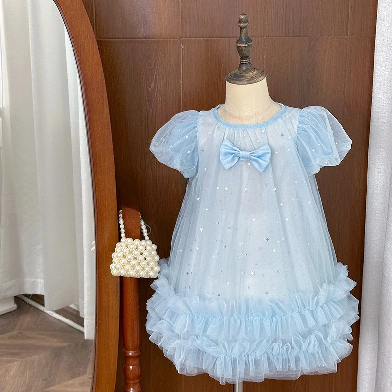 Girls' Summer Princess Dress 2026 New Girls' Dress Baby Stylish Dress
Girls' Summer Princess Dress 2026 New Girls' Dress Baby Stylish Dress