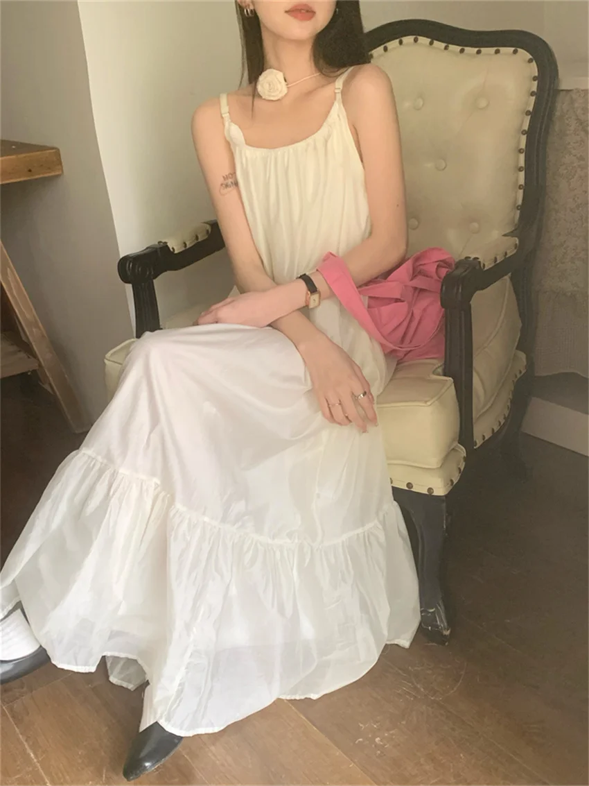 Alien Kitty Vacation Maxi Dress Women Fairy Chic Casual 2024 Summer Slim Office Lady New Sleeveless Loose Daily High Street
Alien Kitty Vacation Maxi Dress Women Fairy Chic Casual 2024 Summer Slim Office Lady New Sleeveless Loose Daily High Street
