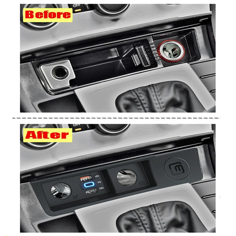 Car Cigarettes Lighter Modified One For Two For- Passat B6/B7/CC/Arteon/R36
Car Cigarettes Lighter Modified One For Two For- Passat B6/B7/CC/Arteon/R36